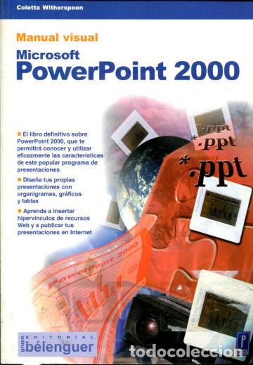 Libros: MANUAL VISUAL MICROSOFT POWERPOINT 2000. - WITHERSPOON Coletta. - Foto 1
