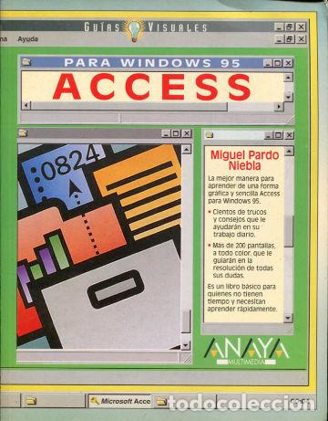 Libros: GUIA VISUAL DE ACCESS PARA WINDOWS 95. - PARDO NIEBLA Miguel. - Foto 1
