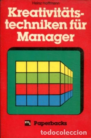 Libros: KREATIVITATSTECHNIKEN FUR MANAGER. - HOFFMANN Heinz. - Foto 1