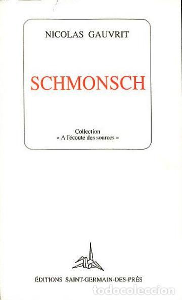 Libros: SCHMONSCH. - GAUVRIT Nicolas. - Foto 1