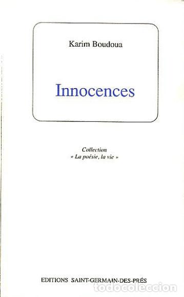 Libros: INNOCENCES. - BOUDOUA Karim. - Foto 1
