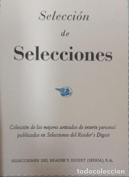 Libros: SELECCION DE SELECCIONES DEL READERS DIGEST, IBERIA 1954 - Foto 4