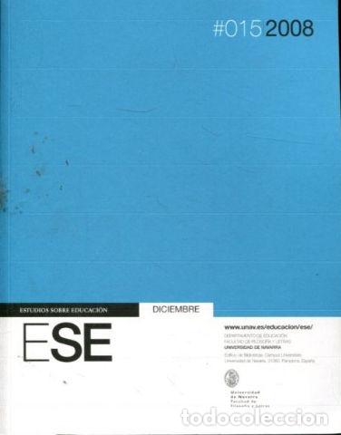 Libros: ESTUDIOS SOBRE EDUCACION (ESE). N&ordm; 015. - - Foto 1