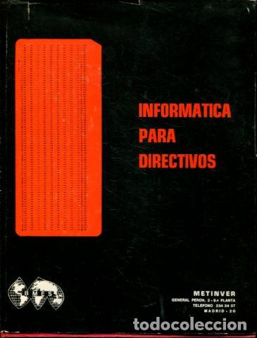 Libros: INFORMATICA PARA DIRECTIVOS. - - Foto 1