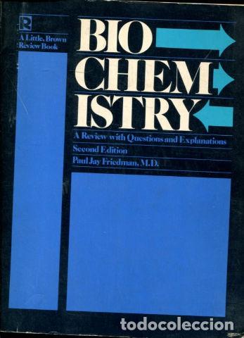 Libri di seconda mano: BIOCHEMISTRY. A REVIEW WITH QUESTIONS AND EXPLANATIONS. - JAY FRIEDMAN Paul.