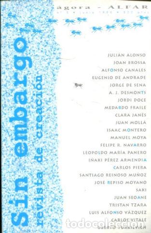Libros: SIN EMBARGO, REVISTA DE CREACION. NUM. 5. - - Foto 1
