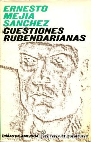 Libros: CUESTIONES RUBENDARIANAS. - MEJIA SANCHEZ Ernesto. - Foto 1