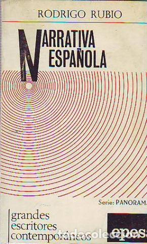 Libros: NARRATIVA ESPA&Ntilde;OLA. - RUBIO Rodrigo. - Foto 1
