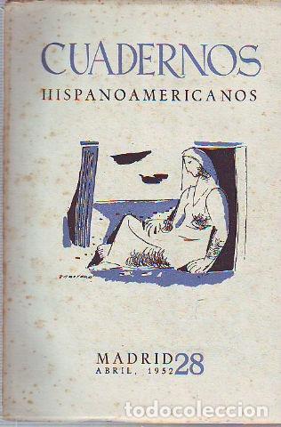 Libros: CUADERNOS HISPANOAMERICANOS. NUM 28. - - Foto 1
