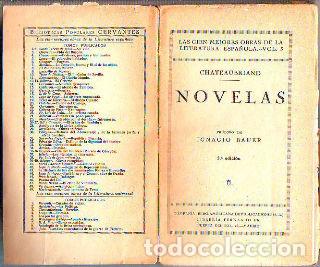 Libros: NOVELAS. - CHATEAUBRIAND Francisco Renato de. - Foto 1