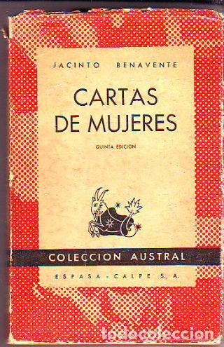 Libros: CARTAS DE MUJERES. - BENAVENTE Jacinto. - Foto 1