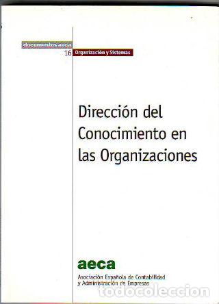 Libros: DIRECCION DEL CONOCIMIENTO EN LAS ORGANIZACIONES. - - Foto 1