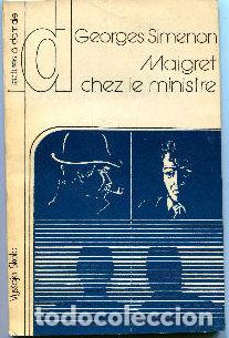 Libros: MAIGRET CHEZ LE MINISTRE. - SIMENON Georges. - Foto 1