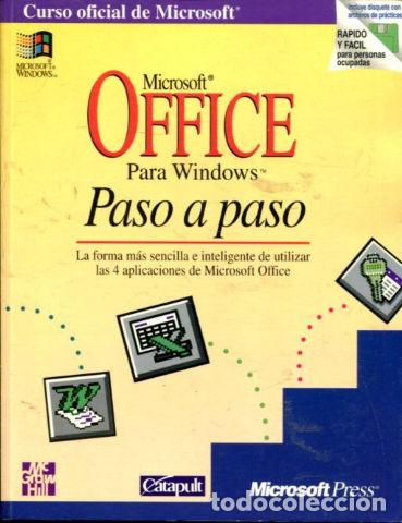 Libros: MICROSOFT OFFICE PARA WINDOWS PASO A PASO. - - Foto 1