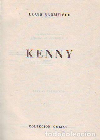 Libros: KENNY. - BROMFIELD Louis. - Foto 1