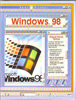 Libros: GUIA VISUAL DE WINDOWS 98. - PARDO NIEBLA Miguel. - Foto 1
