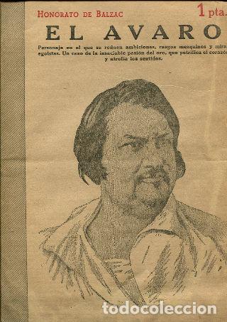 Libros: EL AVARO. - BALZAC Honorato de. - Foto 1