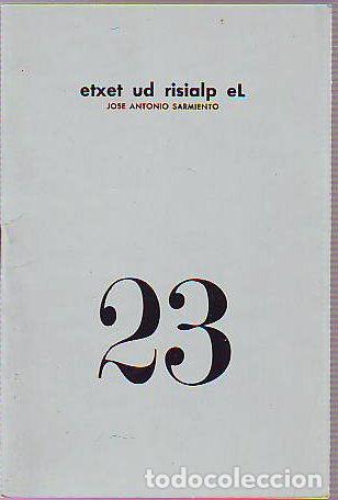 Libros: ETXET UD RISIALP EL. - SARMIENTO Jose Antonio. - Foto 1