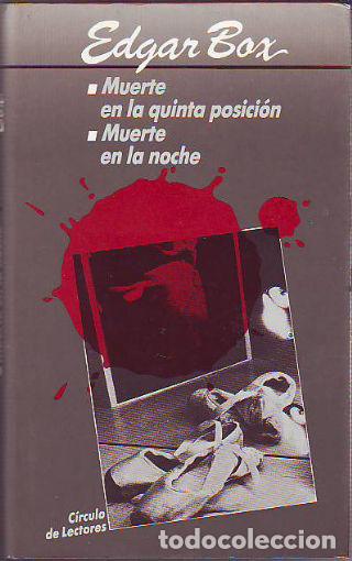 Libros: MUERTE EN LA QUINTA POSICION. MUERTE EN LA NOCHE. - BOX Edgar. - Foto 1