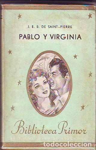 Libros: PABLO Y VIRGINIA. - SAINT-PIERRE J.E.B de. - Foto 1