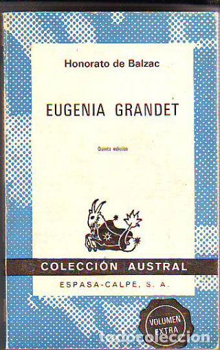 Libros: EUGENIA GRANDET. - BALZAC Honorato de. - Foto 1