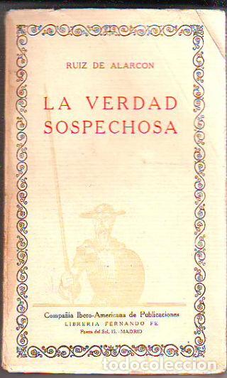 Libros: LA VERDAD SOSPECHOSA. - RUIZ DE ALARCON. - Foto 1