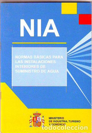 Libros: NORMAS BASICAS PARA LAS INSTALACIONES INTERIORES DE SUMINISTRO DE AGUA. - - Foto 1