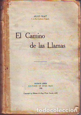 Libros: EL CAMINO DE LAS LLAMAS. - WAST Hugo. - Foto 1
