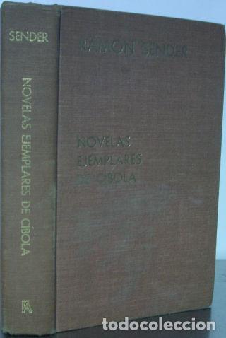 Libros: NOVELAS EJEMPLARES DE CIBORA. - SENDER Ramon. - Foto 1