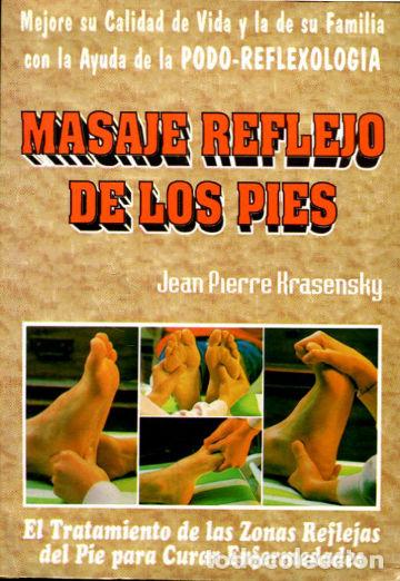 Libros: MASAJE REFLEJO DE LOS PIES. - KRASENSKY Jean Pierre. - Foto 1
