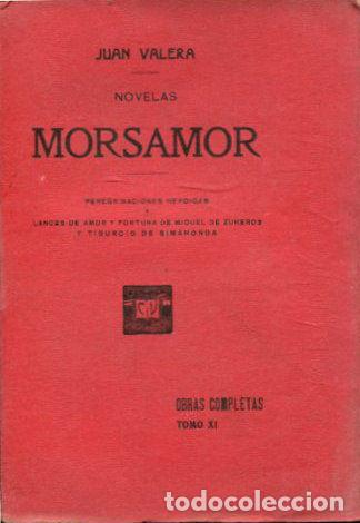 Libros: OBRAS COMPLETAS. MORSAMOR. TOMO XI. - VALERA Juan. - Foto 1