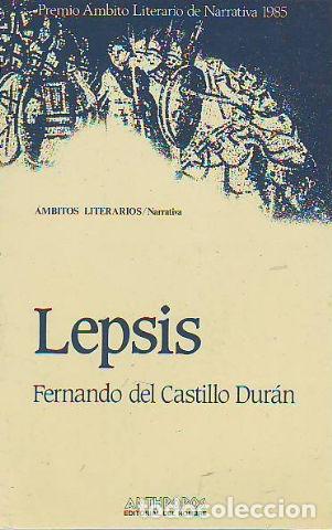 Libros: LEPSIS. - CASTILLO DURAN Fernando del. - Foto 1