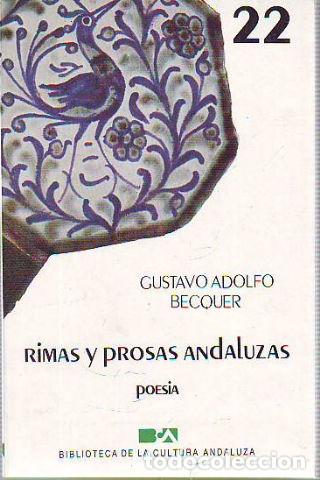 Libros: RIMAS Y PROSAS ANDALUZAS. - BECQUER Gustavo Adolfo. - Foto 1