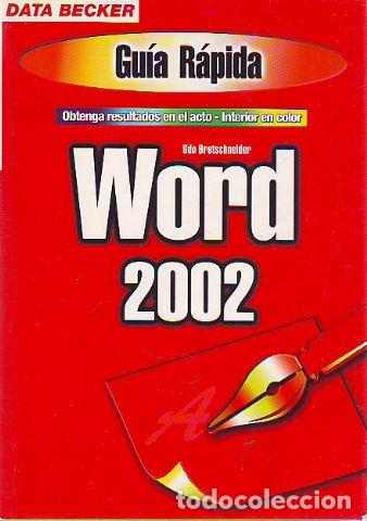 Libros: WORD 2002. - BRETSCHNEIDER Udo. - Foto 1