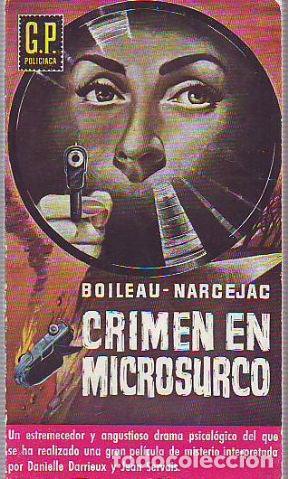 Libros: CRIMEN EN MICROSURCO. - BOILEAU-NARCEJAC. - Foto 1