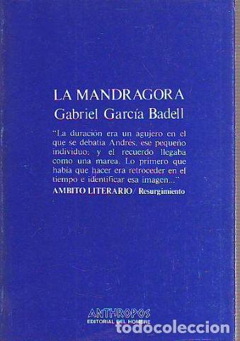 Libros: LA MANDRAGORA. - GARCIA BADELL Gabriel. - Foto 1