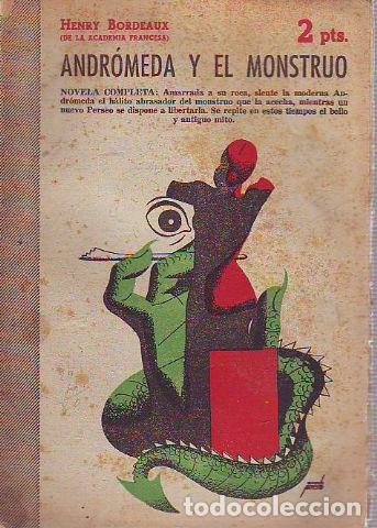 Libros: ANDROMEDA Y EL MONSTRUO. - BORDEAUX Henry. - Foto 1