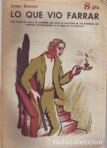Libros: LO QUE VIO FARRAR. - hanley James.