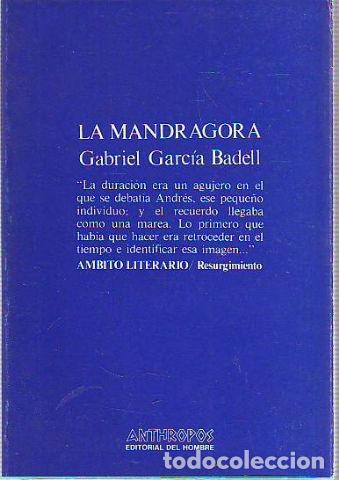 Libros: LA MANDRAGORA. - GARCIA BADELL Gabriel. - Foto 1