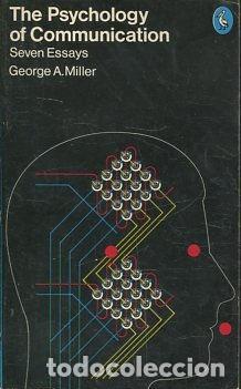 Libri di seconda mano: THE PSYCHOLOGY OF COMMUNICATION. - MILLER George A.