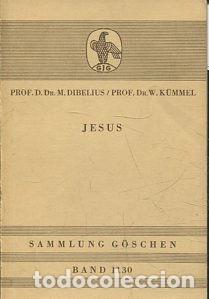 Libros: JESUS. - DIBELIUS/ KUMMEL M./ W. - Foto 1