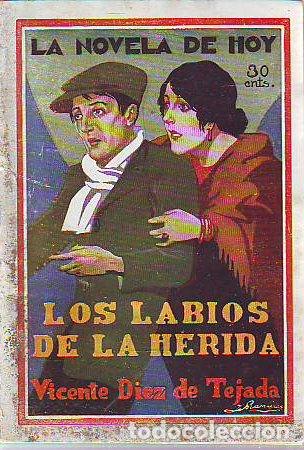 Libros: LOS LABIOS DE LA HERIDA. - DIEZ DE TEJADA Vicente. - Foto 1