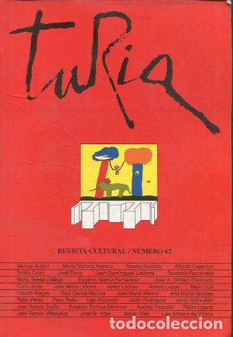 Libros: TURIA. REVISTA CULTURAL/ NUMERO 62. - VV.AA. - Foto 1