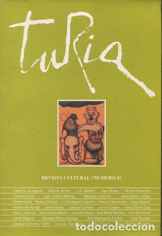 Libros: TURIA. REVISTA CULTURAL/ NUMERO 41. - VV.AA. - Foto 1