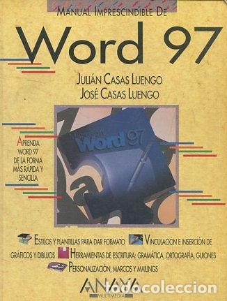 Libros: MANUAL IMPRESCINDIBLE DE WORD 97. - VV.AA. - Foto 1