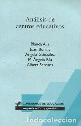 Libros: ANALISIS DE CENTROS EDUCATIVOS. - VV.AA. - Foto 1