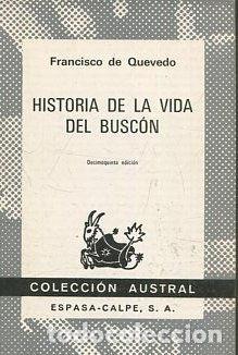 Libros: HISTORIA DE LA VIDA DEL BUSCON. - QUEVEDO Francisco de. - Foto 1