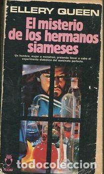 Libros: EL MISTERIO DE LOS HERMANOS SIAMESES. - QUEEN Ellery. - Foto 1