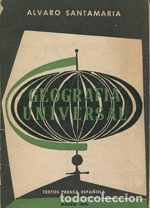 Libros: GEOGRAFIA UNIVERSAL. - SANTAMARIA Alvaro. - Foto 1