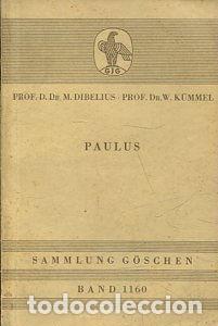 Libros: PAULUS. - DIBELIUS/ KUMMEL M./ W. - Foto 1